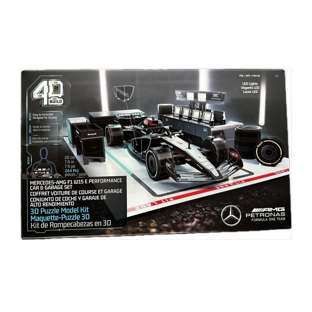 MERCEDES AMG Petronas F1 Team 4D Build 3D Puzzle Model Kit